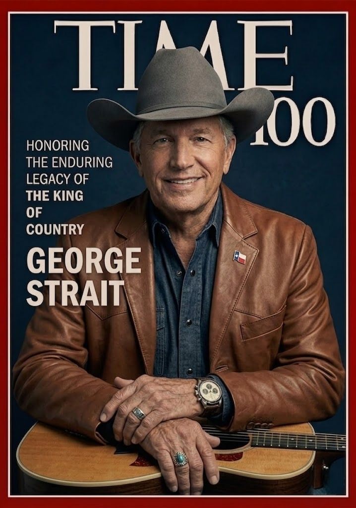 🚨 HONORED AT THE HIGHEST LEVEL: GEORGE STRAIT NAMED AMONG TIME MAGAZINE’S 100 MOST INFLUENTIAL PEOPLE
