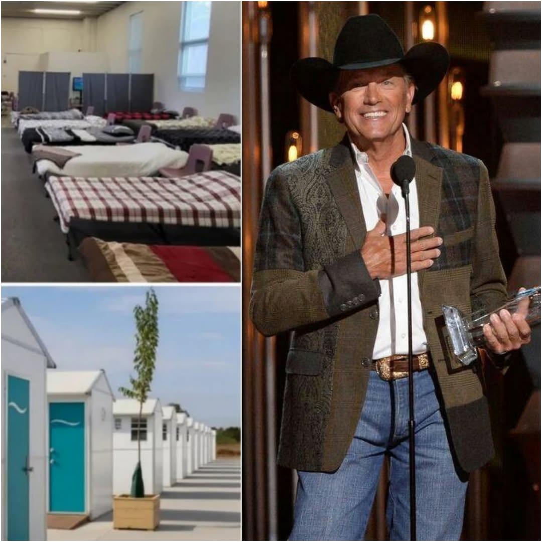BREAKING NEWS: GEORGE STRAIT DONATES $2.3 MILLION TO BUILD HOMELESS SUPPORT CENTERS ACROSS THE U.S. AND FRANCE