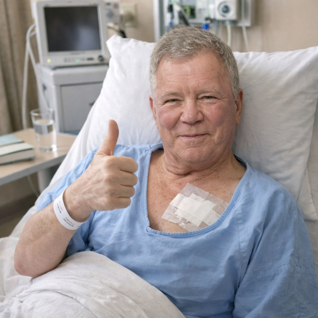 POSITIVE UPDATE FROM WILLIAM SHATNER: A MESSAGE OF STRENGTH, GRATITUDE, AND HOPE