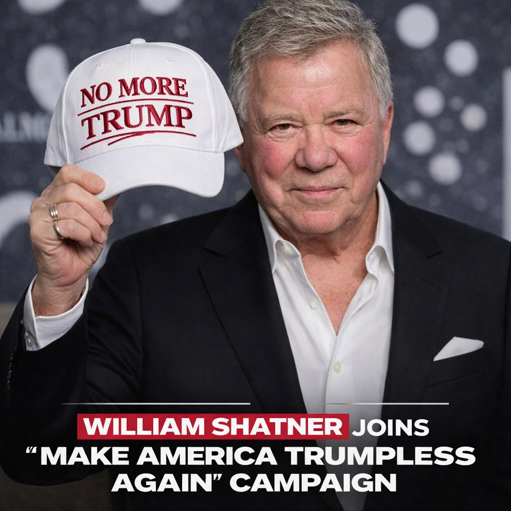 William Shatner Steps Into the Political Arena: A Cultural Icon Meets a Divided Nation