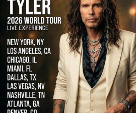 🚨 ROCK LEGEND RETURNS: Steven Tyler ANNOUNCES 2026 WORLD TOUR — A TRIUMPHANT, EMOTIONAL COMEBACK THAT HAS FANS AROUND THE GLOBE ON EDGE 🎤🔥