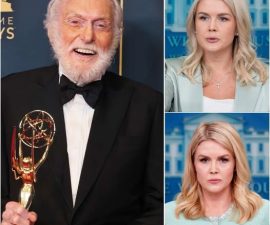 💥 LIVE TV SHOCKER: “HE’S JUST AN OLD ACTOR” — KAROLINE LEAVITT STUNNED AS Dick Van Dyke DELIVERS ONE LINE THAT SHATTERS THE STUDIO AND CAPTIVATES THE NATION 🎭🔥