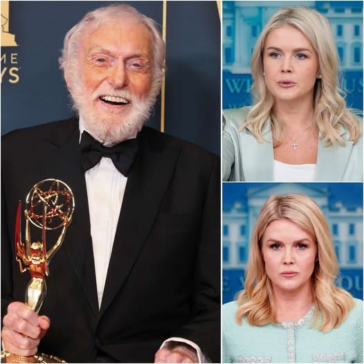 💥 LIVE TV SHOCKER: “HE’S JUST AN OLD ACTOR” — KAROLINE LEAVITT STUNNED AS Dick Van Dyke DELIVERS ONE LINE THAT SHATTERS THE STUDIO AND CAPTIVATES THE NATION 🎭🔥