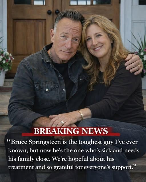 ❤️ EMOTIONAL UPDATE: Bruce Springsteen’S WIFE SPEAKS OUT ON HIS HEALTH, THANKS FANS FOR OVERWHELMING SUPPORT DURING SUDDEN MEDICAL EMERGENCY 🌟