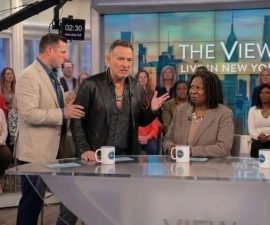 🚨 LIVE TV CHAOS: Bruce Springsteen SHATTERS “SAFE TELEVISION” ON THE VIEW — WHOOPI GOLDBERG DEMANDS MIC CUT AS MOMENT SPIRALS OUT OF CONTROL 🔥