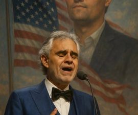 🌍 WHEN A VOICE BREAKS THE SILENCE: The Night Andrea Bocelli Delivered a Song That Felt Like a Prayer