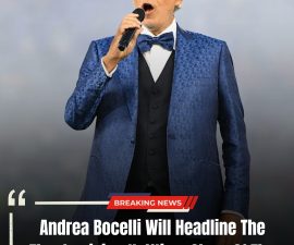 Andrea Bocelli to Headline Thanksgiving Halftime Show — A Moment Where Music Meets Meaning