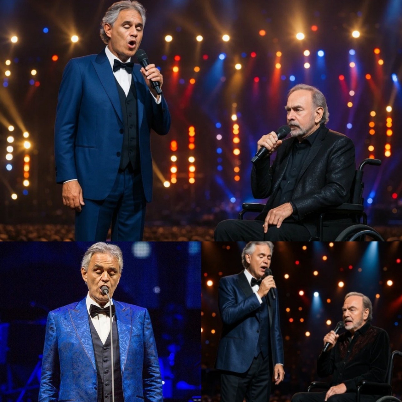 “A Voice That Found Its Way Back”: The Night Andrea Bocelli and Neil Diamond Turned Fragility Into Something Eternal