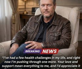 A POSITIVE UPDATE FROM BLAKE SHELTON: Strength, Gratitude, and the Road Ahead