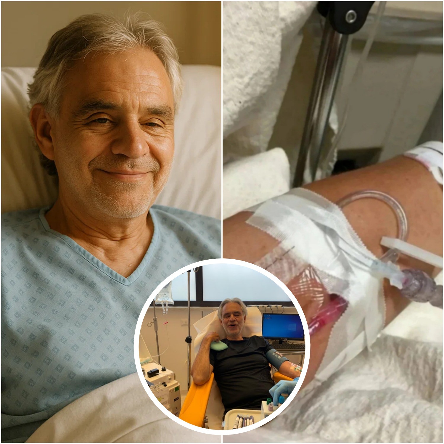 🌟 GOOD NEWS: Andrea Bocelli Shares Heartfelt Update After Surgery — A Journey of Strength, Gratitude, and Hope