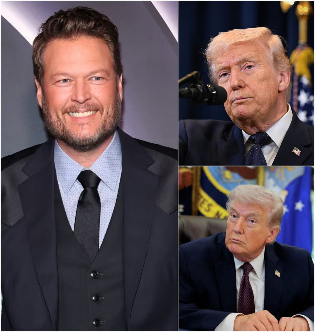 🔥 Trump Insults Blake Shelton: “Sit Down, Boy” — But His Response Stunned the Entire Nation