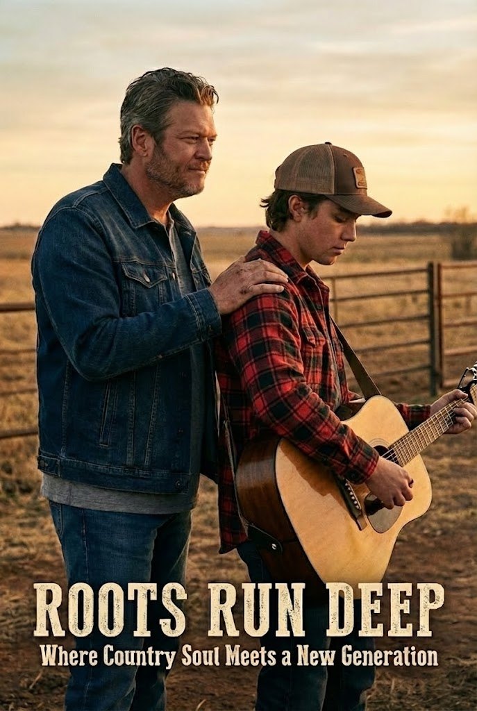 “Roots Run Deep”: Blake Shelton and His Stepson Kingston Reveal a Newly Found Duet — Where Country Soul Meets a New Generation