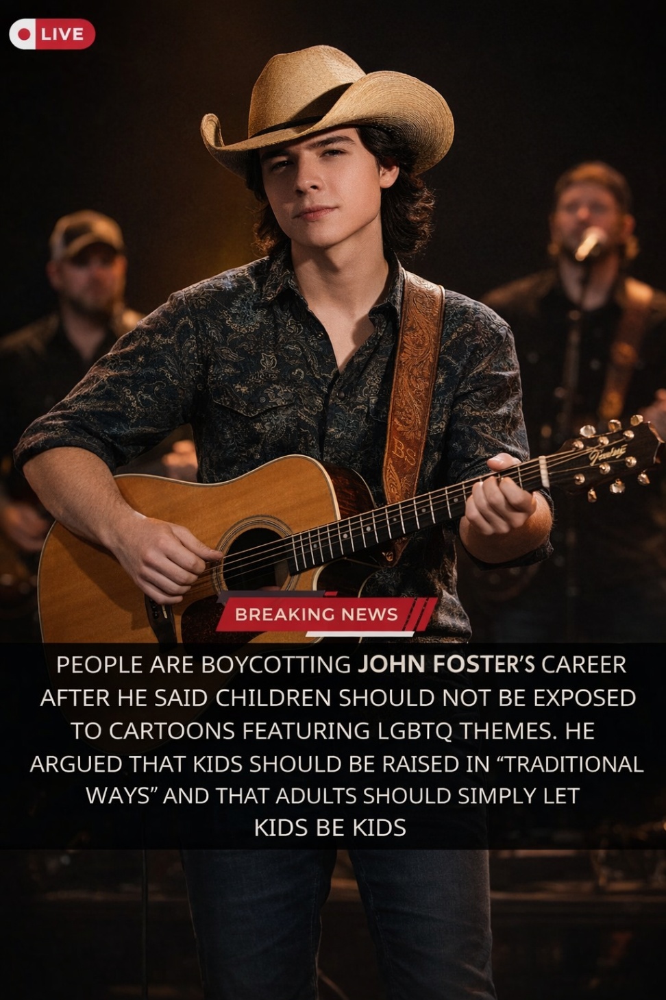 🚨 BOYCOTT CALLS GROW: JOHN FOSTER FACES BACKLASH AFTER CONTROVERSIAL REMARKS