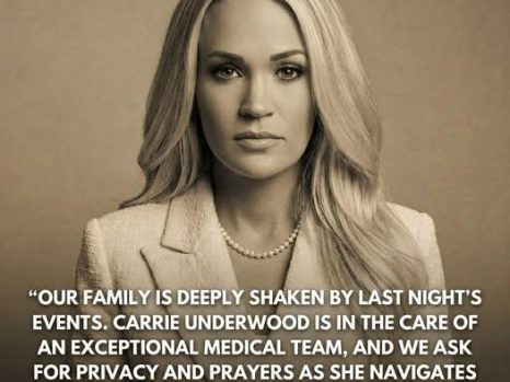 💔 “A Voice Shaken, A World Holding Its Breath”: Carrie Underwood Shares Urgent Health Update Amid Mounting Concern