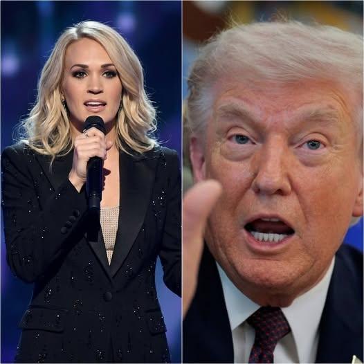 “He Picked the Wrong Voice”: Carrie Underwood Fires Back After Trump’s Explosive Attack Sparks National Debate
