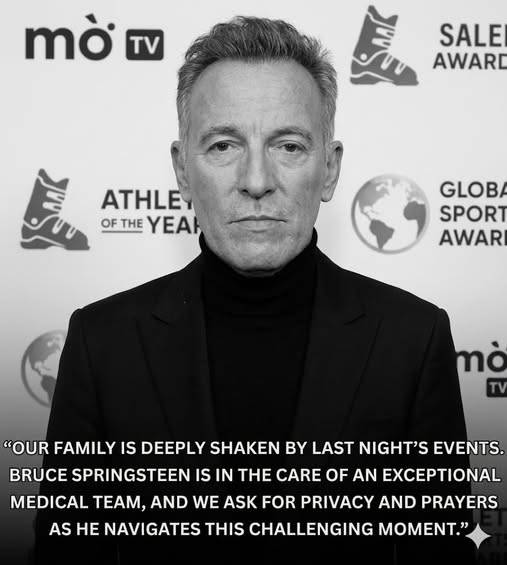 💔 “A Voice That Shaped Generations Faces an Uncertain Moment”: Bruce Springsteen Health Claims Spark Global Concern