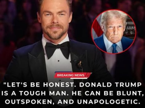 “A Statement That Stunned Fans”: Derek Hough’s Alleged Comments on Donald Trump Spark Debate — But Key Facts Are Unclear