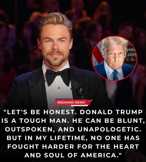 “A Statement That Stunned Fans”: Derek Hough’s Alleged Comments on Donald Trump Spark Debate — But Key Facts Are Unclear