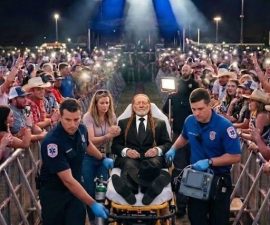 “Panic in Nashville: Fans Stunned as Willie Nelson Collapses on Stage — Heartfelt Update Reveals Health Struggle