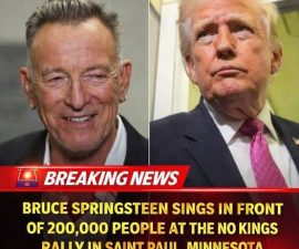 “ANTI-TRUMP, NOT ANTI-AMERICA”: Bruce Springsteen DEFENDS HIS VOICE AS HE EMBRACES A MORE POLITICAL TOUR