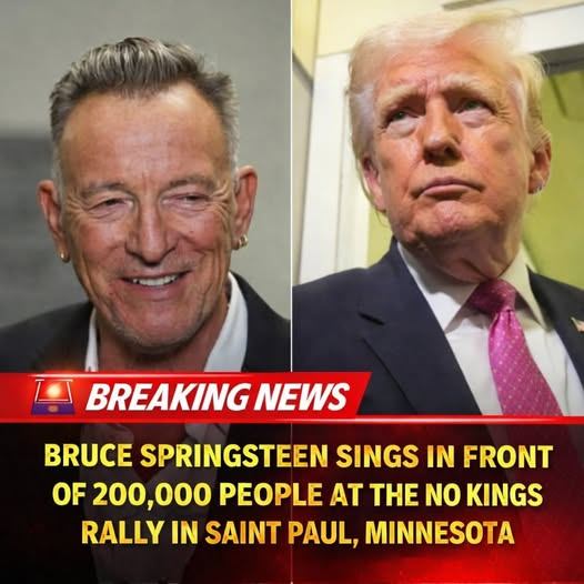 “ANTI-TRUMP, NOT ANTI-AMERICA”: Bruce Springsteen DEFENDS HIS VOICE AS HE EMBRACES A MORE POLITICAL TOUR