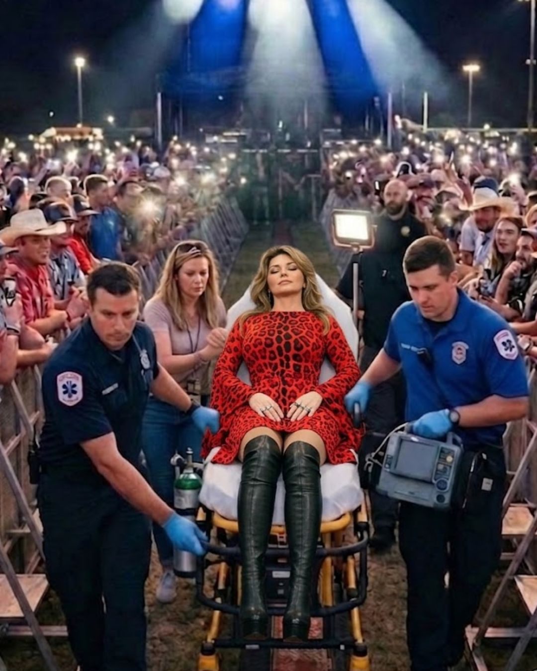 URGENT UPDATE: Panic at Nashville Arena as Shania Twain Faces Sudden Health Scare