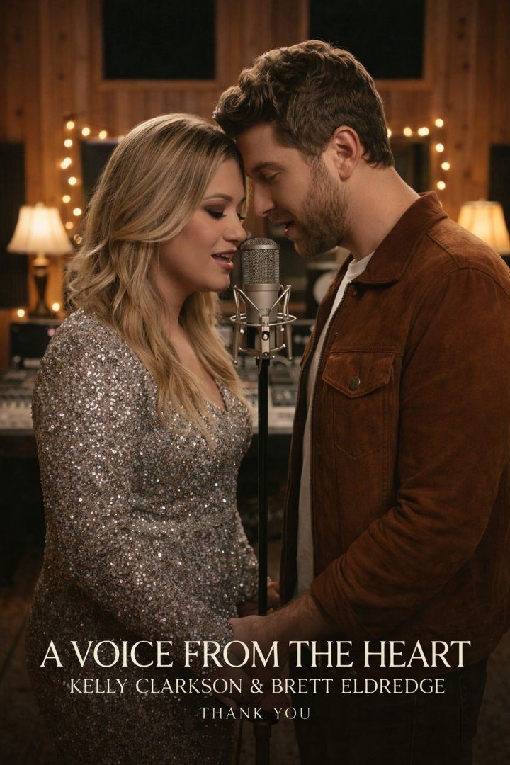 “A Voice Across Generations”: Kelly Clarkson and Brett Eldredge Unveil a Lost Duet That Transcends Time