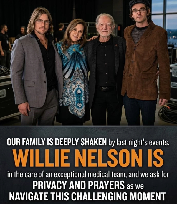 HEARTBREAK IN THE MUSIC WORLD: Willie Nelson Shares an Urgent Personal Update…