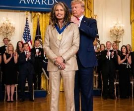 CONGRATULATIONS: A Night of Tribute, Humor, and Unexpected Warmth as Donald Trump Honors Steven Tyler