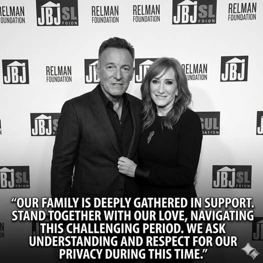 💔 Heartbreak Across the Music World: Bruce Springsteen and Patti Scialfa Address Health Concerns — What We Actually Know