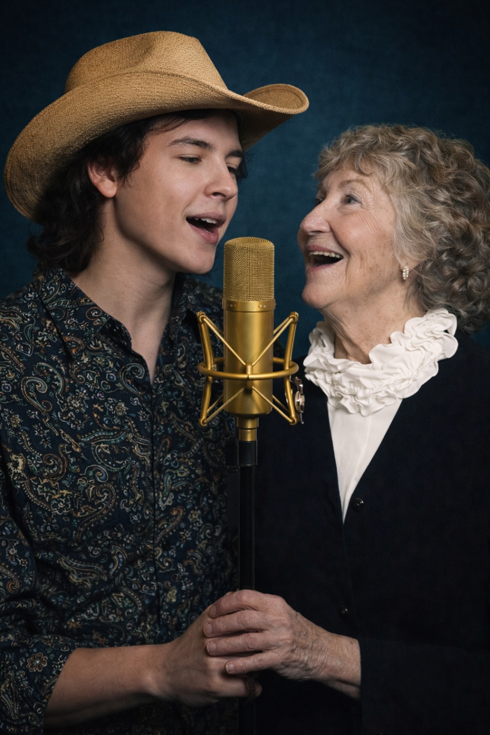 “Echoes of Love”: John Foster and His Mother — A Hidden Generational Duet Where Grit Meets Grace“Echoes of Love”: John Foster and His Mother — A Hidden Generational Duet Where Grit Meets Grace