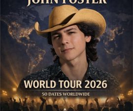 🚨 GLOBAL SHOCKWAVE: John Foster Officially Unleashes 2026 World Tour — 32 Dates, 3 Continents, and a Secret Sending Fans Into Total Chaos 🎤🔥