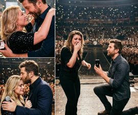 A Moment No One Saw Coming: When Kelly Clarkson Said Yes on Stage and the World Stopped to Watch