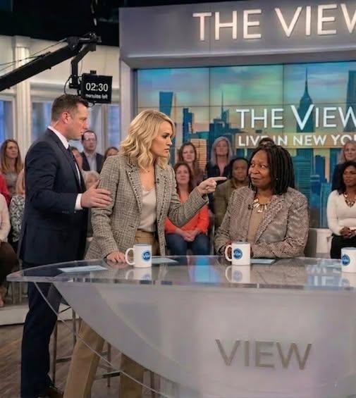🔥 LIVE TV MELTDOWN: Carrie Underwood Sparks Chaos on The View as Whoopi Goldberg Demands Mic Be Cut