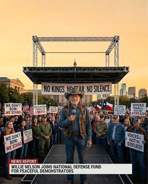 🚨 BREAKING — Willie Nelson and the Rising Echo of “NO KING’S” 🇺🇸🔥