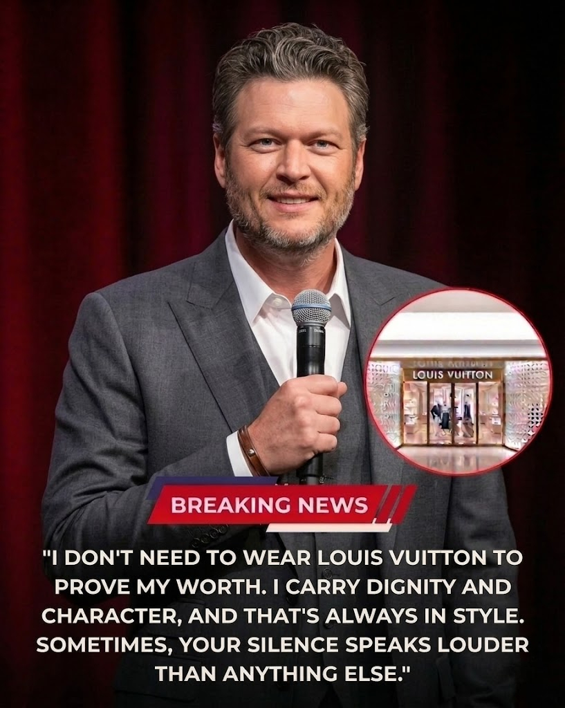 A Lesson in Humility: Blake Shelton Incident Sparks Debate After Luxury Store Misjudgment