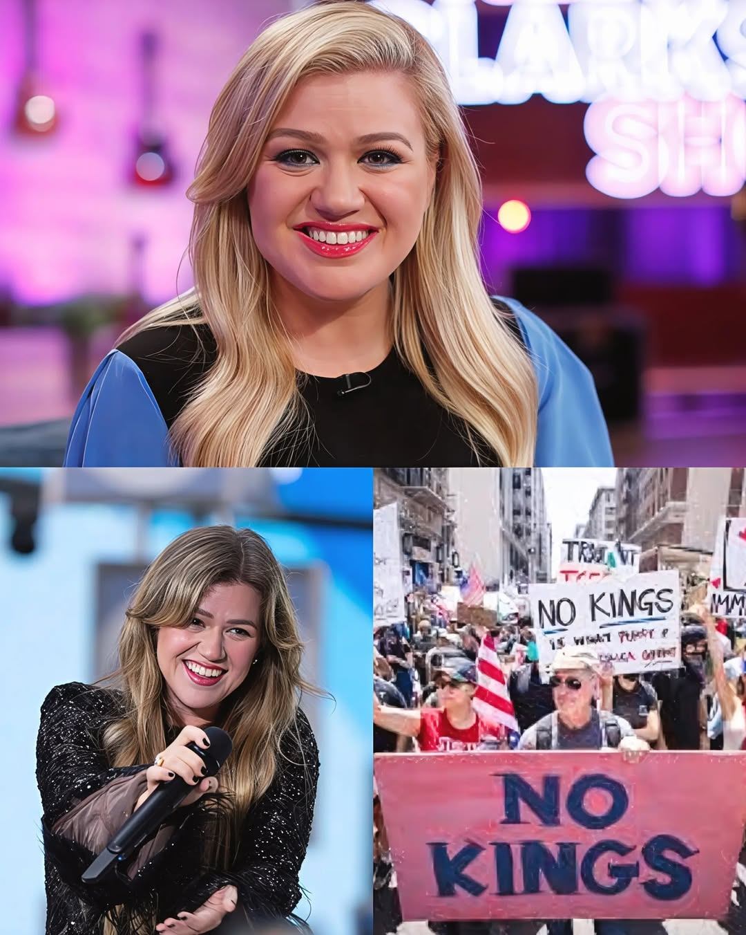 🚨 BREAKING: Kelly Clarkson Set to Ignite ‘No Kings’ Rally — A Cultural Moment in the Making