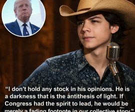 “T.R.U.M.P WHITE HOUSE FIRES BACK at Controversial Song — JOHN FOSSTER’S 13-WORD RESPONSE STEALS THE SPOTLIGHT”