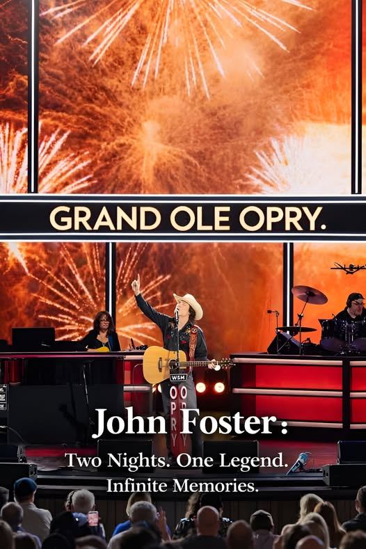 🚨 BOOM: Nashville Is Buzzing as John Foster Prepares for Two Mysterious Nights at the Grand Ole Opry—And Fans Are Convinced Something Unforgettable Is About to Happen 👀🎤