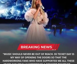 GREAT NEWS: Carrie Underwood Stuns Fans With “$5 Ticket Day” — A Bold Move That Could Reshape Live Music Access