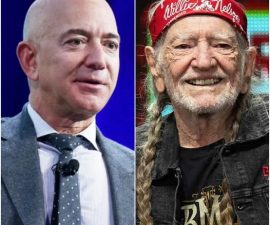 “WAKE UP, JEFF” — Willie Nelson Drops a Stunning Ultimatum to Jeff Bezos, Ignites Clash with Donald Trump