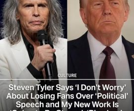 BACKLASH ERUPTS: Steven Tyler Sparks Controversy With Unfiltered Political Statement — Fans Divided Over His Bold Stance