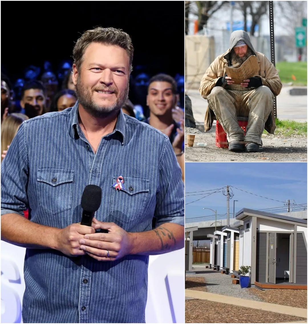 BREAKING NEWS: Blake Shelton Donates $7 Million to Expand Homeless Support Across the United States