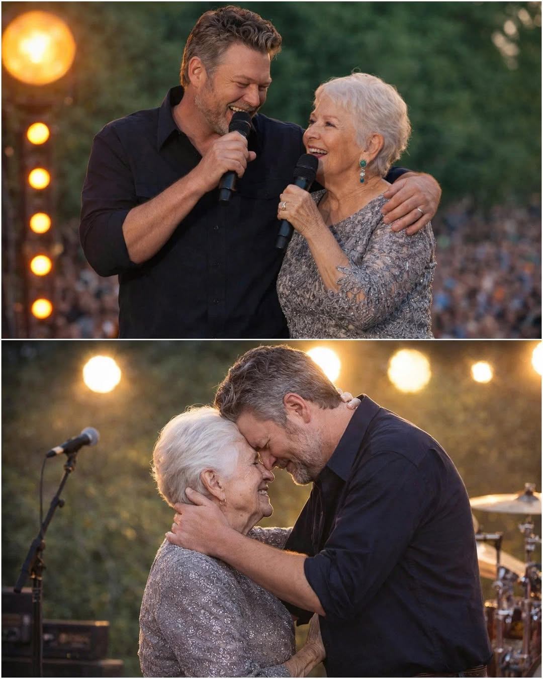 A Moment That Stopped the Music: Blake Shelton’s Quiet Gesture Moves 60,000 Fans to Their Feet