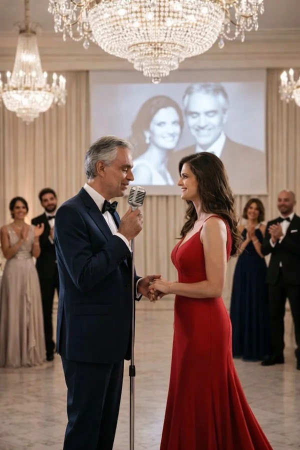 A Special Moment: Andrea Bocelli’s Tribute Turns a Concert Into a Living Love Story