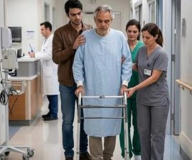 The Devoted Son: Matteo Bocelli’s Quiet Strength in a Moment That Transcends Music