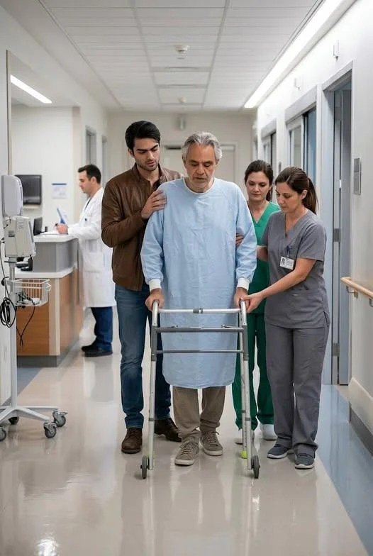 The Devoted Son: Matteo Bocelli’s Quiet Strength in a Moment That Transcends Music