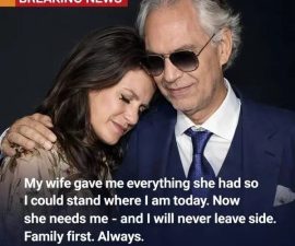 😭❤️ A Quiet Moment, A Trembling Voice — When Andrea Bocelli Reminded the World That Even Legends Feel Time