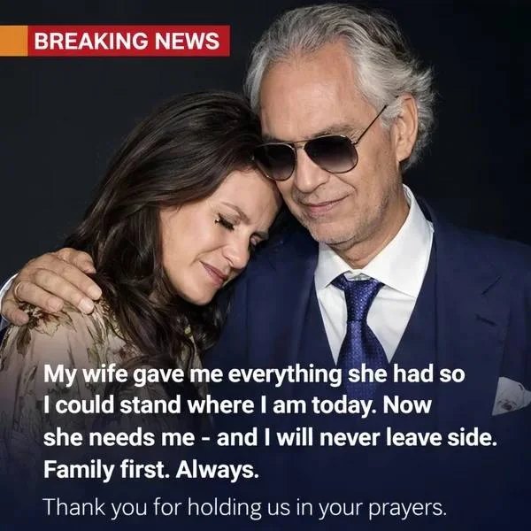 😭❤️ A Quiet Moment, A Trembling Voice — When Andrea Bocelli Reminded the World That Even Legends Feel Time