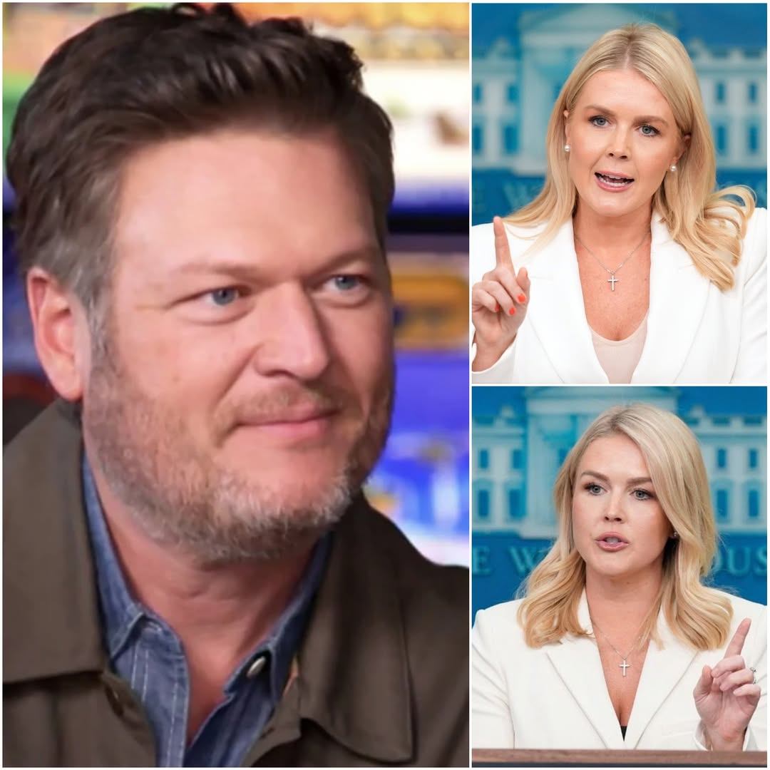 “Sit Down, Barbie”: A Live TV Clash Between Karoline Leavitt and Blake Shelton Sparks National Conversation